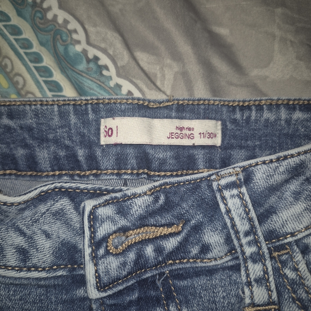 SO High Rise Jegging - Blue